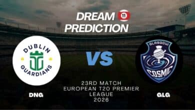 DNG vs GLG Dream11 Prediction Match 23 ETPL 2026