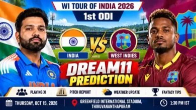 IND vs WI Dream11 Prediction 1st ODI 2026: Playing 11, Pitch Report & Best Fantasy Tips 1 IND vs WI Dream11 Prediction 1st ODI 2026: Playing 11, Pitch Report & Best Fantasy Tips