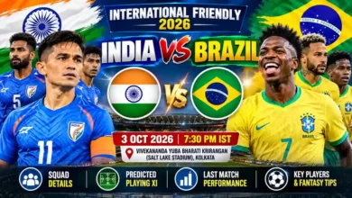 Epic India vs Brazil International Friendly 2026: Squad & Match Details 1 India vs Brazil International Friendly 2026