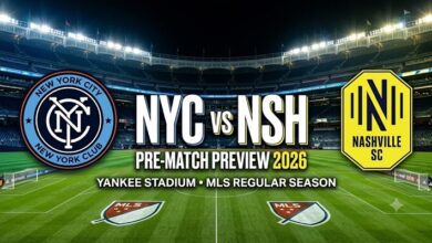 Perfect NYC vs NSH Pre-Match Preview 2026: Team News, Lineups & Tactics 6 NYC vs NSH pre-match preview 2026 MLS regular season