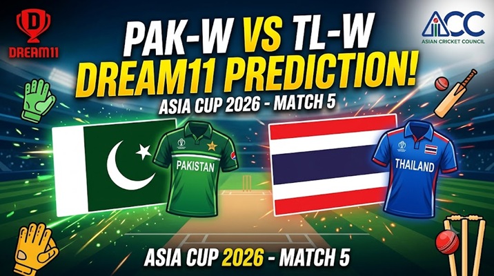 PAK-W vs TL-W Dream11 Prediction Asia Cup 2026: Match 5 Pitch Report & Best Fantasy Tips 1 PAK-W vs TL-W Dream11 prediction Asia Cup 2026 Match 5