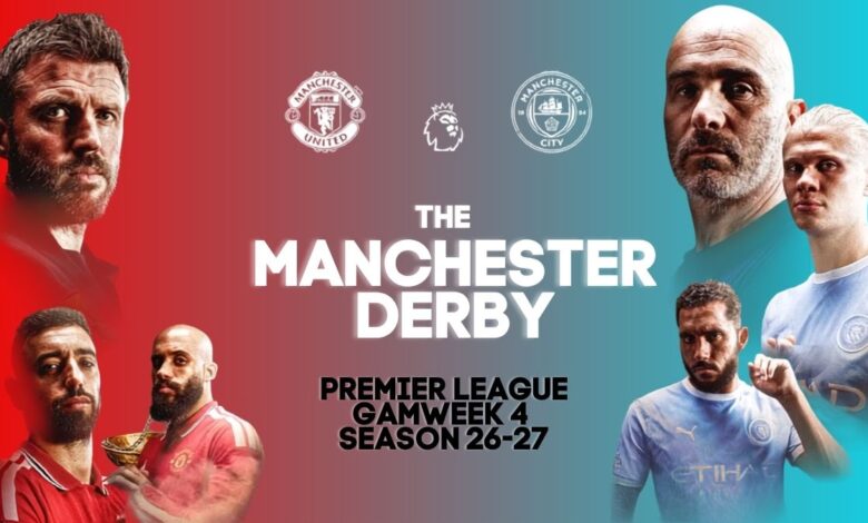 Man United vs Mancity Preview Matchweek 4 Epl 26-27