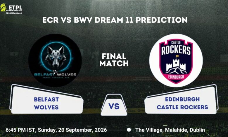 ECR vs BW Dream11 Prediction ETPL 2026 Final