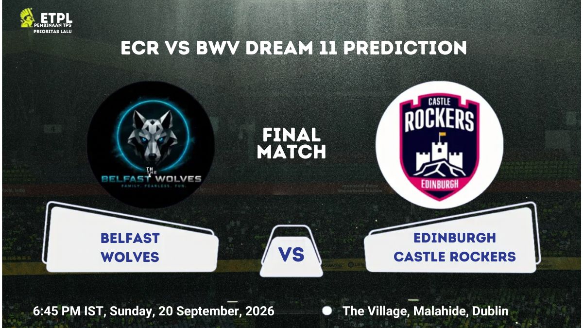 ECR vs BW Dream11 Prediction ETPL 2026 Final
