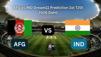 AFG vs IND Dream11 Prediction 1st T20i 2026 Dehli