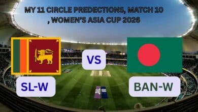 SL-W vs BAN-W My11 Circle Prediction Match10 2026: Team, XI & Pitch