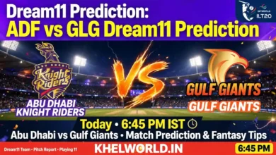 ADF vs GLG Dream11 Prediction: Amsterdam Flames vs Glasgow Cosmic, Fantasy Cricket Tips, Playing XI and Pitch Report 5 ADF vs GLG Dream11 Prediction