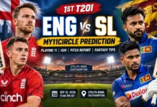 England vs Sri Lanka 1st T20I My11Circle Prediction Today: Playing 11, H2H, Pitch & Weather 16 England vs Sri Lanka 1st T20I My11Circle Prediction