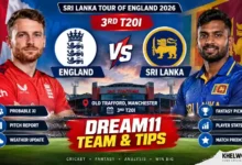 ENG vs SL Dream11 Prediction: Dream11 Team Today - Sri Lanka Tour of England 2026, 3rd T20I 15 ENG vs SL Dream11 Prediction 3rd T20I 2026