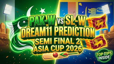 PAK-W vs SL-W Dream11 Prediction Semi Final 2 Women's Asia Cup 2026