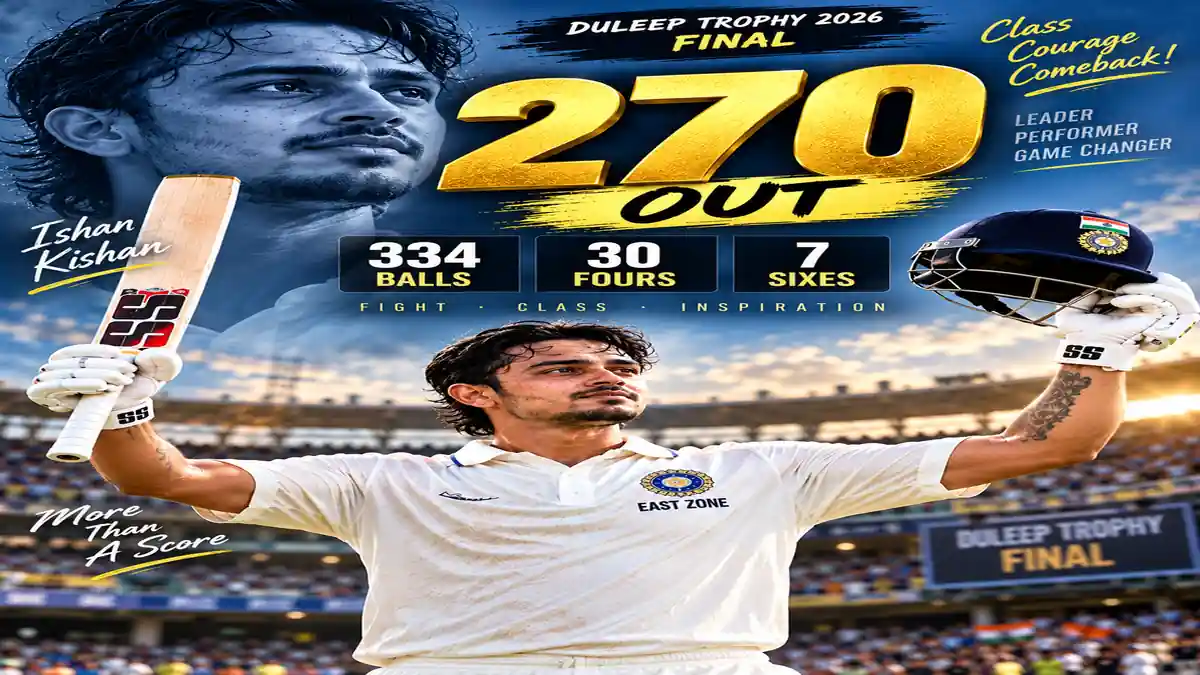 ishan kishan 270 out google discover