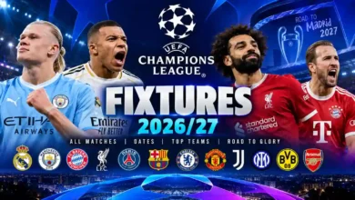 UEFA Champions League 26/27 Match day 1 Fixtures: Full Schedule & Best Fixtures. 22 UEFA Champions League 26/27 Match day 1 Fixtures