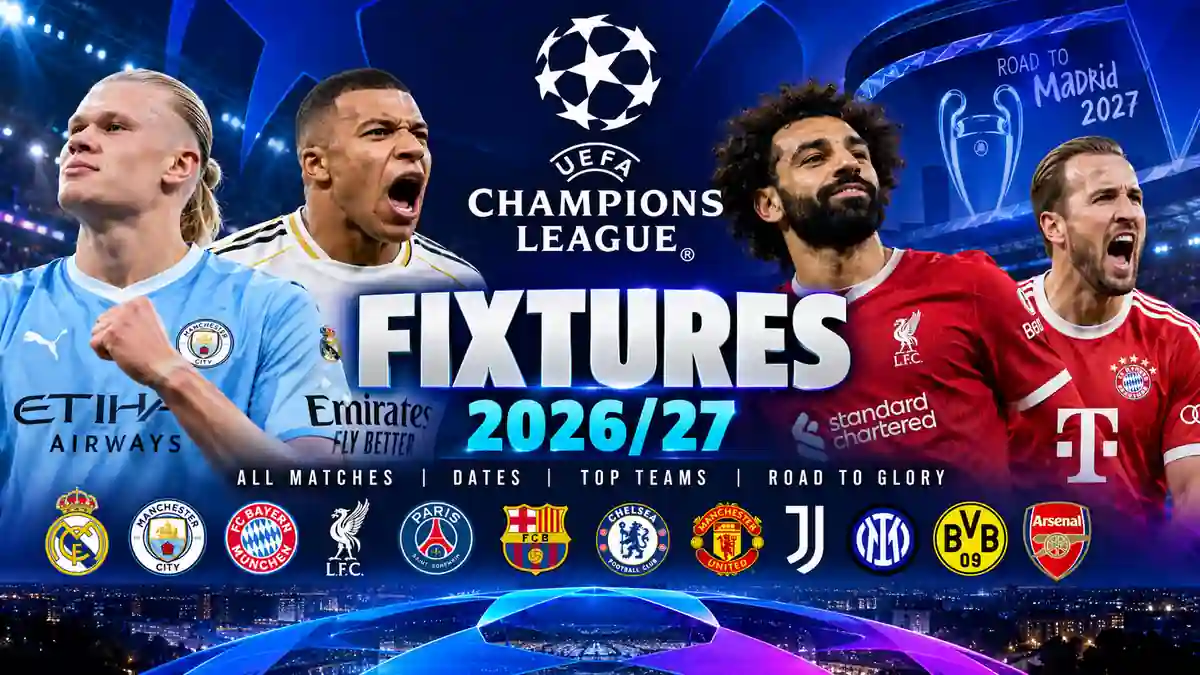 UEFA Champions League 26/27 Match day 1 Fixtures: Full Schedule & Best Fixtures. 1 UEFA Champions League 26/27 Match day 1 Fixtures