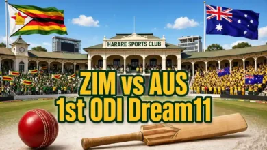 ZIM vs AUS Dream11 Prediction 1st ODI 2026