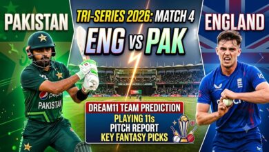 ENG vs PAK Dream11 Team Prediction Match 4 2026