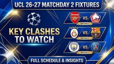 UEFA Champions League 2026-27 Matchday 2 Fixtures & Schedule 1 UEFA Champions League 2026-27 Matchday 2 Fixtures