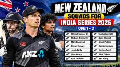 New Zealand Squads for India Series 2026: Complete ODI & T20 Squad Breakdown